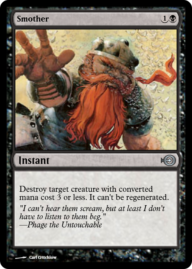 Smother (PRM-31475) - Magic Online Promos Foil