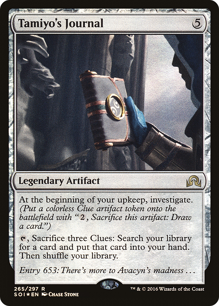 Tamiyo's Journal (SOI-265†B) - Shadows over Innistrad Foil