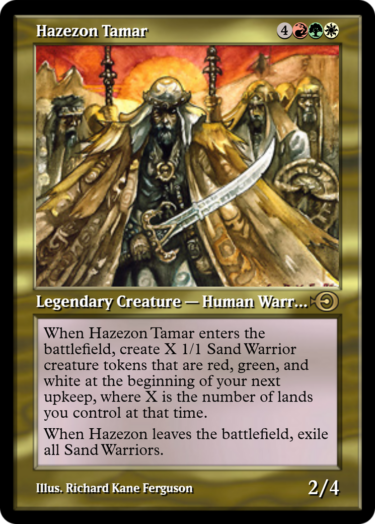 Hazezon Tamar (PRM-23956) - Magic Online Promos Foil