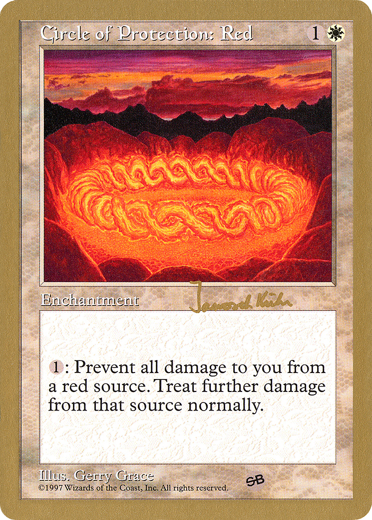 Circle of Protection: Red (WCD-JK20SB) - World Championship Decks 1997