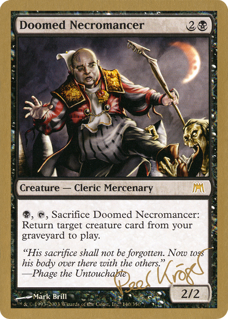 Doomed Necromancer (WCD-PK140) - World Championship Decks 2003