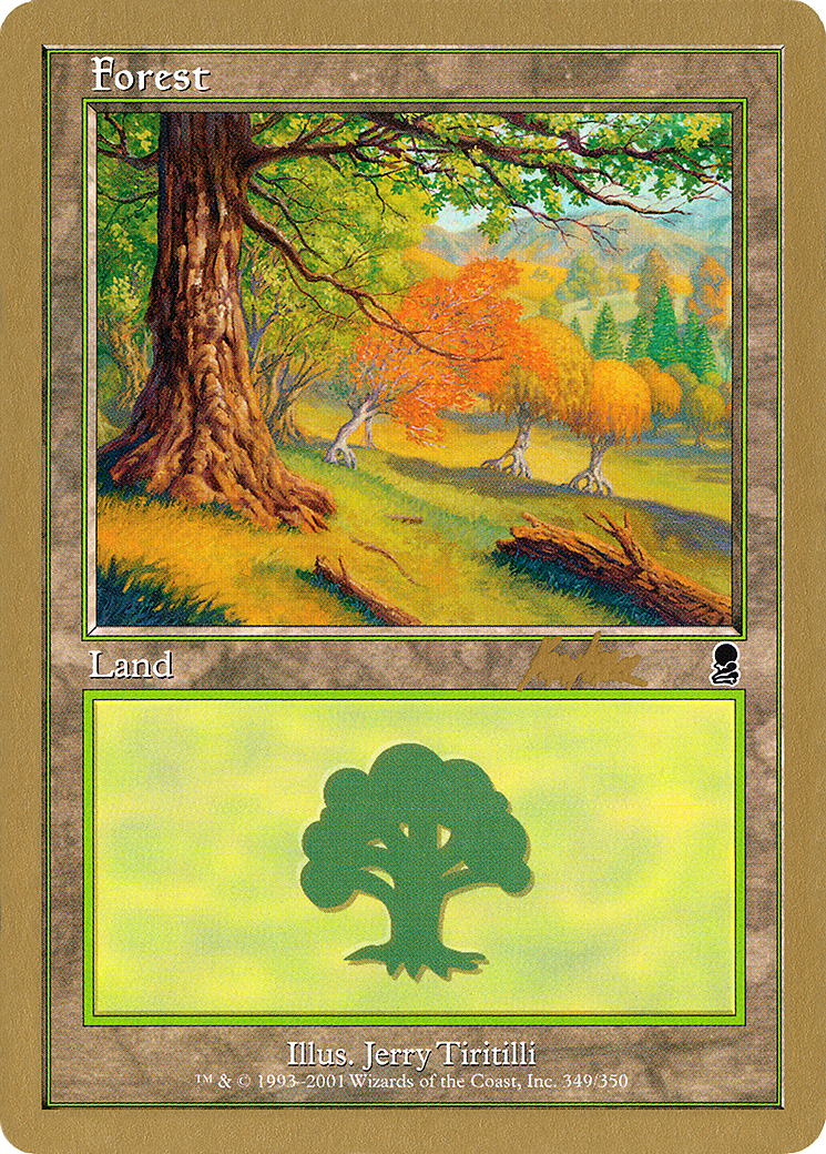 Forest (WCD-BK349) - World Championship Decks 2002