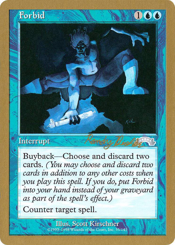 Forbid (WCD-RB35) - World Championship Decks 1998
