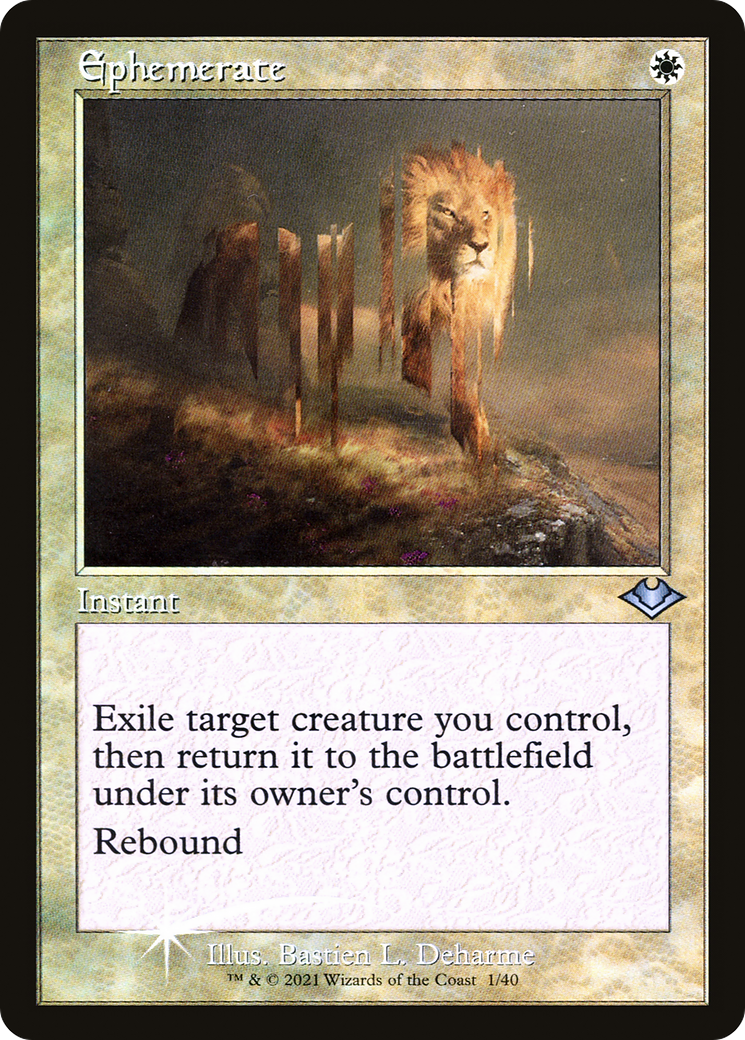 Ephemerate (MH1-001) - Modern Horizons 1 Timeshifts Foil