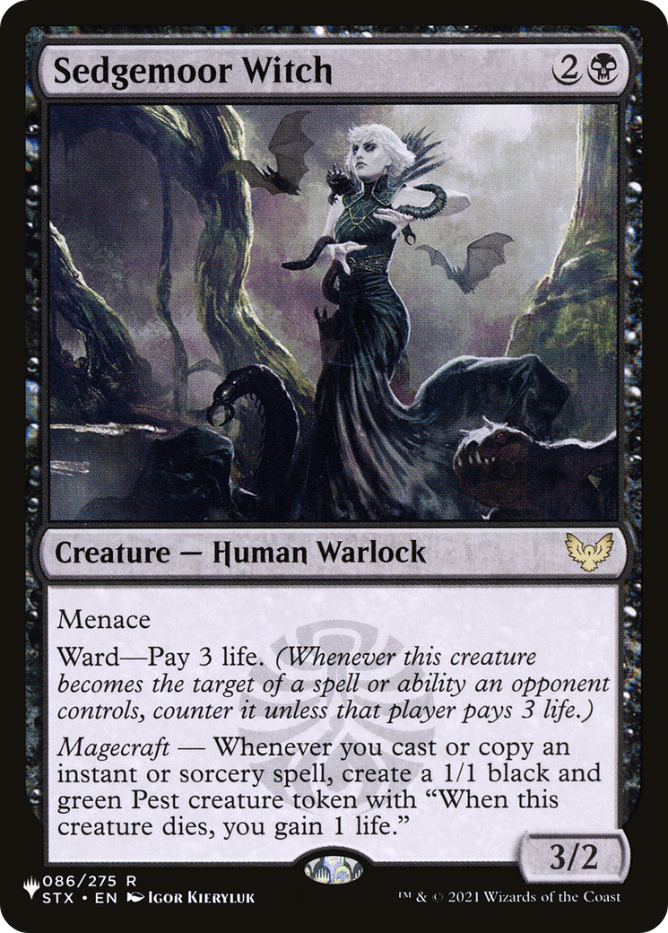 Sedgemoor Witch (LIST-STX-86) - The List