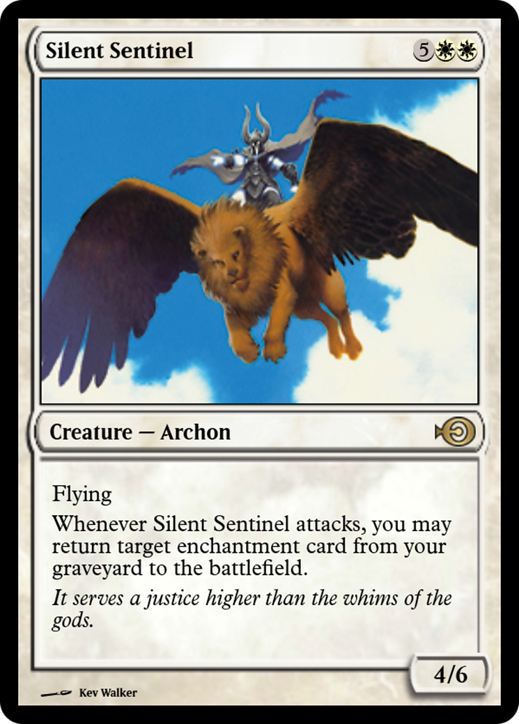 Silent Sentinel (PRM-51910) - Magic Online Promos Foil