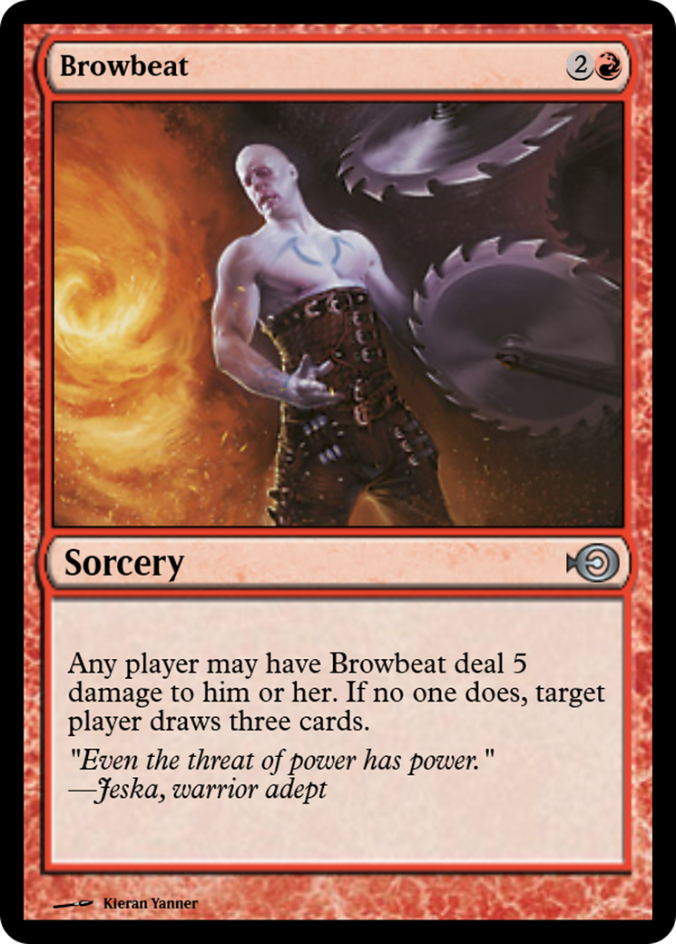 Browbeat (PRM-36198) - Magic Online Promos Foil