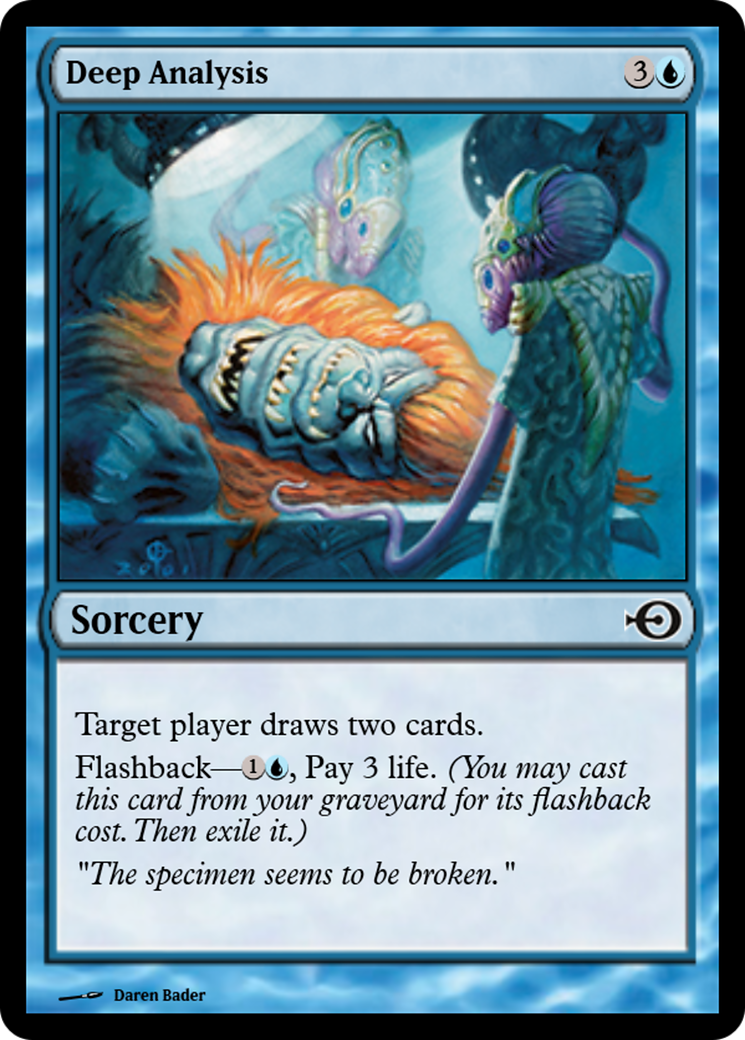 Deep Analysis (PRM-35150) - Magic Online Promos Foil