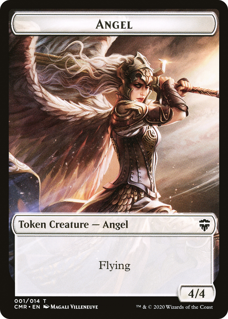 Angel (CMR-001) - Commander Legends Tokens Foil