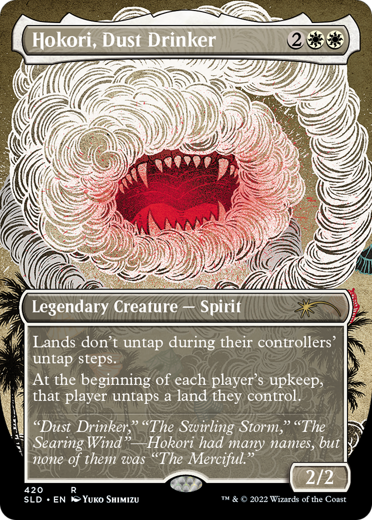 Hokori, Dust Drinker (SLD-420) - Secret Lair Drop (Borderless) Foil