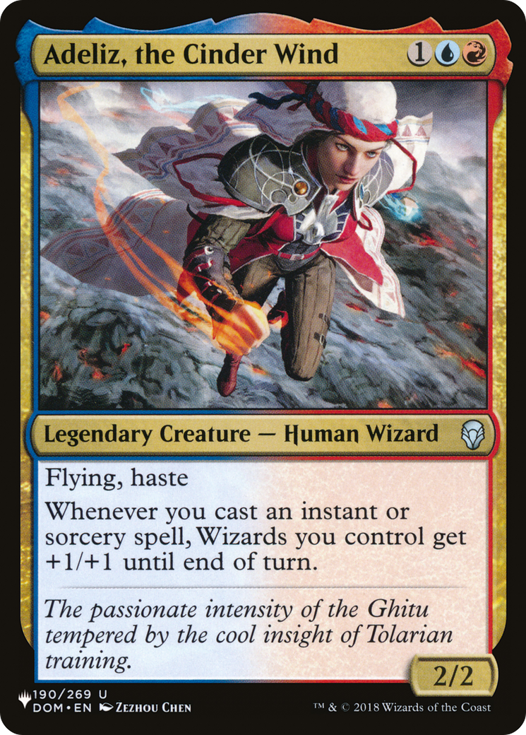 Adeliz, the Cinder Wind (LIST-DOM-190) - The List