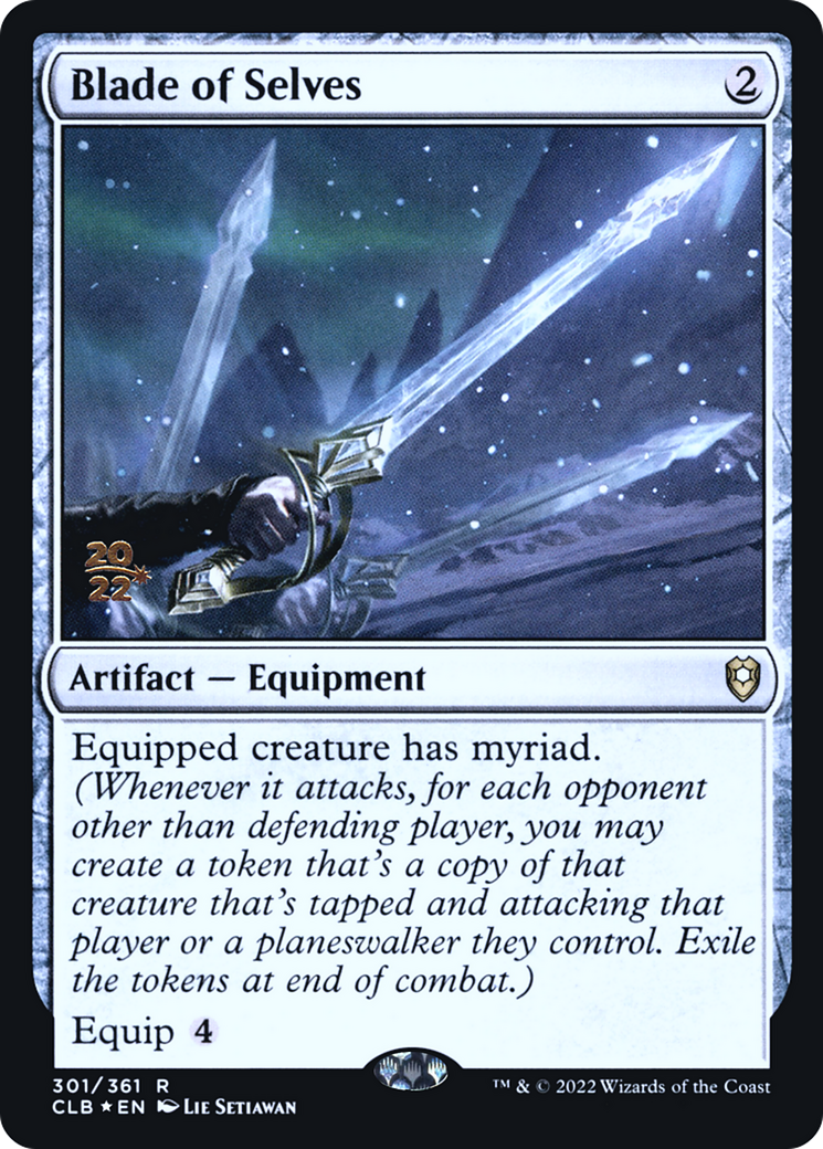 Blade of Selves (PRE-301S) - Battle for Baldur's Gate Promos Foil