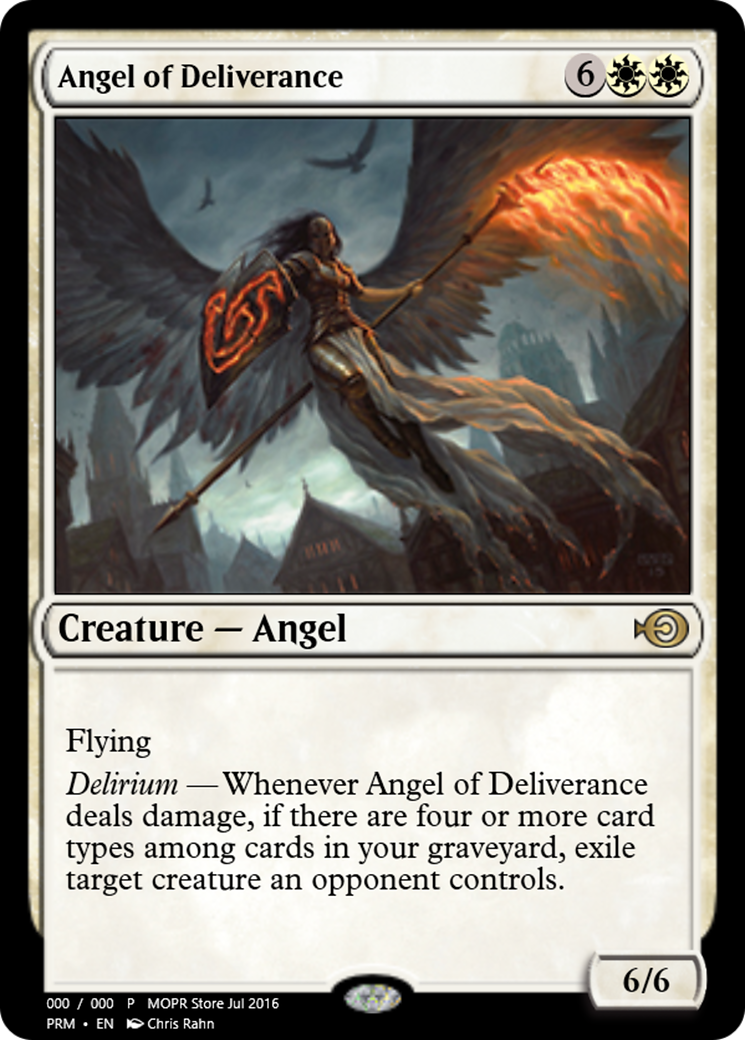 Angel of Deliverance (PRM-60474) - Magic Online Promos Foil