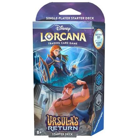 Disney Lorcana: Ursula's Return - Starter Deck - Sapphire & Steel