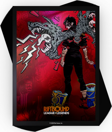 RIFTBOUND LEAGUE OF LEGENDS TCG UNLEASHED ART SLEEVES VI 100CT
