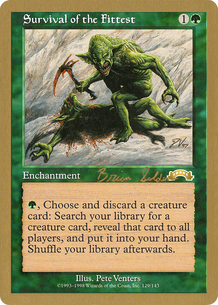 Survival of the Fittest (WCD-BS129) - World Championship Decks 1998