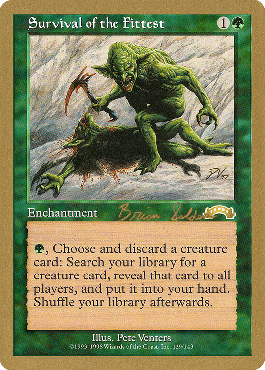 Survival of the Fittest (WCD-BS129) - World Championship Decks 1998