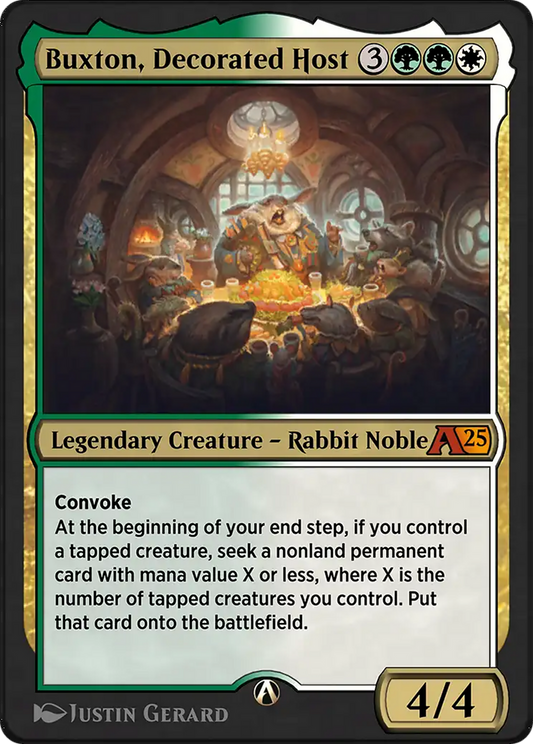 Buxton, Decorated Host (YBLB-021) - Alchemy: Bloomburrow