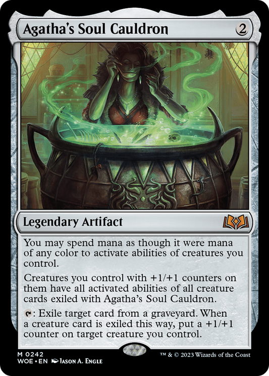 Agatha's Soul Cauldron (WOE-242) - Wilds of Eldraine Foil