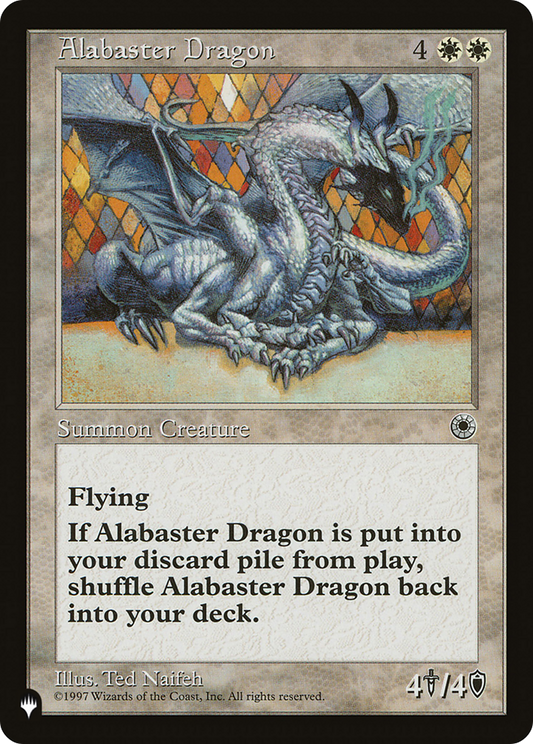 Alabaster Dragon (LIST-POR-1) - The List