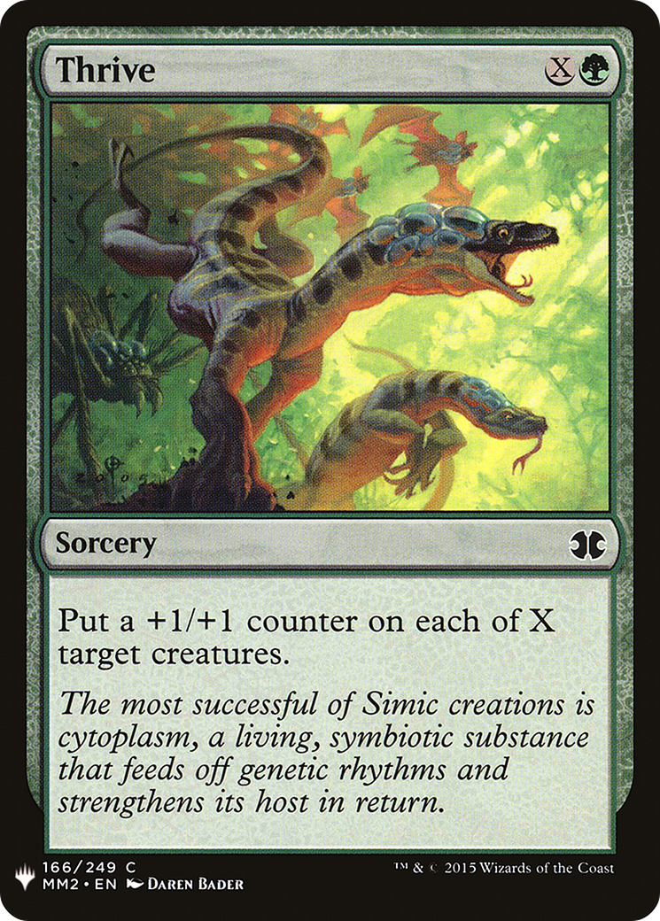 Thrive (LIST-MM2-166) - The List