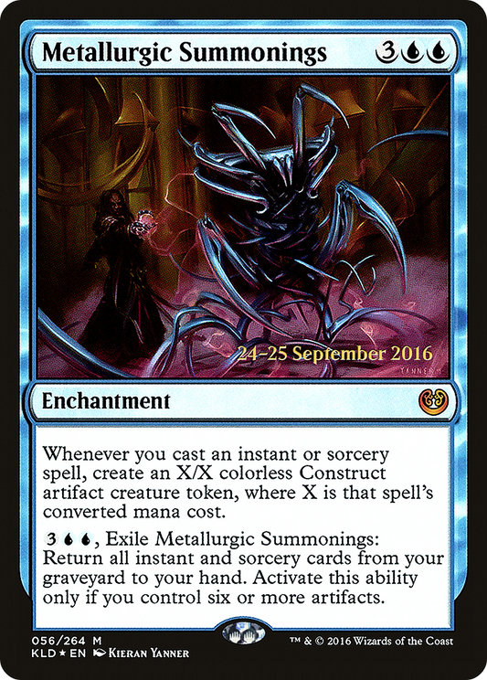 Metallurgic Summonings (PRE-56S) - Kaladesh Promos Foil