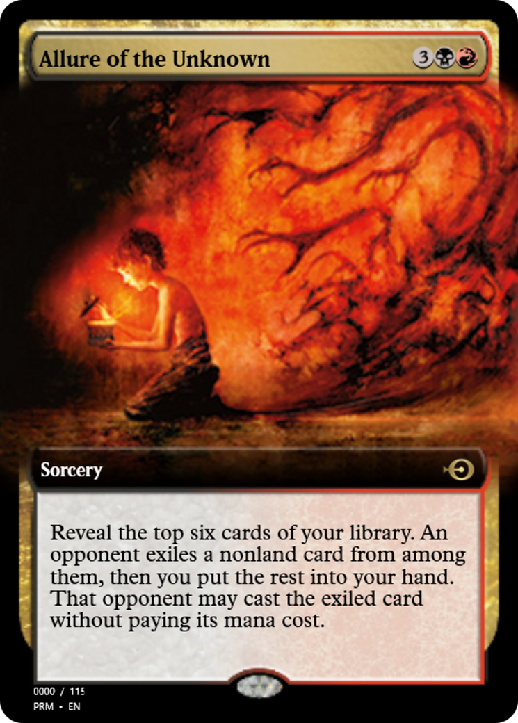 Allure of the Unknown (PRM-79937) - Magic Online Promos