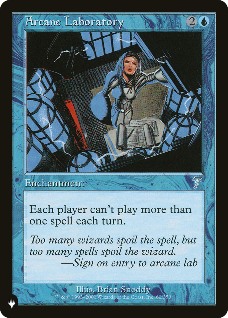 Arcane Laboratory (LIST-7ED-60) - The List