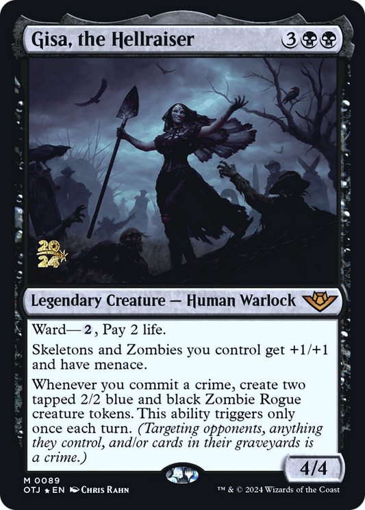 Gisa, the Hellraiser (PRE-89S) - Outlaws of Thunder Junction Promos Foil