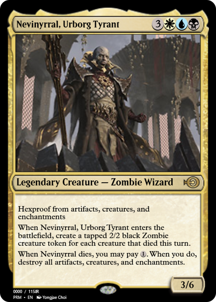 Nevinyrral, Urborg Tyrant (PRM-86222) - Magic Online Promos