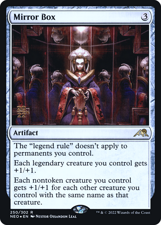 Mirror Box (PRE-250S) - Kamigawa: Neon Dynasty Promos Foil