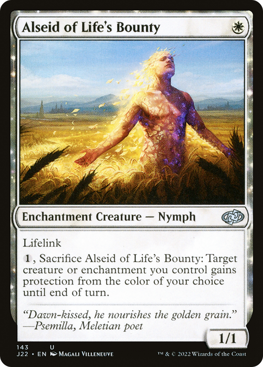 Alseid of Life's Bounty (J22-143) - Jumpstart 2022: (enchantment)