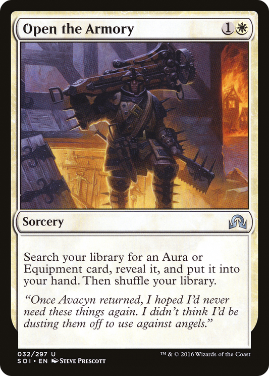 Open the Armory (SOI-032) - Shadows over Innistrad Foil