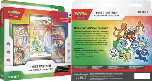 POKEMON FIRST PARTNER ILLUSTRATION COLLECTION SERIES 1