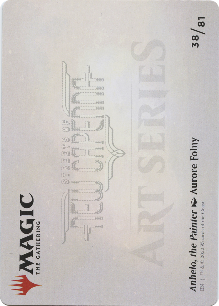 Anhelo, the Painter // Anhelo, the Painter (ASNC-038) - New Capenna Art Series (Borderless) Foil