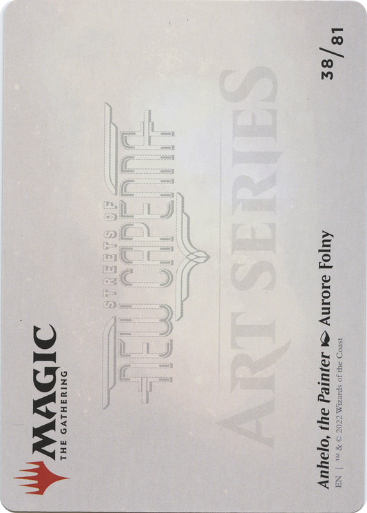 Anhelo, the Painter // Anhelo, the Painter (ASNC-038) - New Capenna Art Series (Borderless) Foil