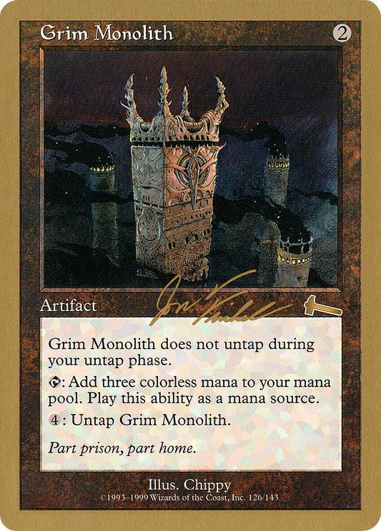 Grim Monolith (WCD-JF126) - World Championship Decks 2000