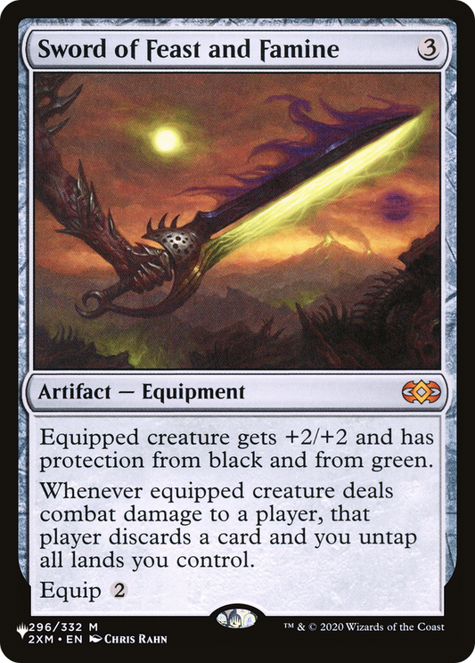 Sword of Feast and Famine (LIST-2XM-296) - The List