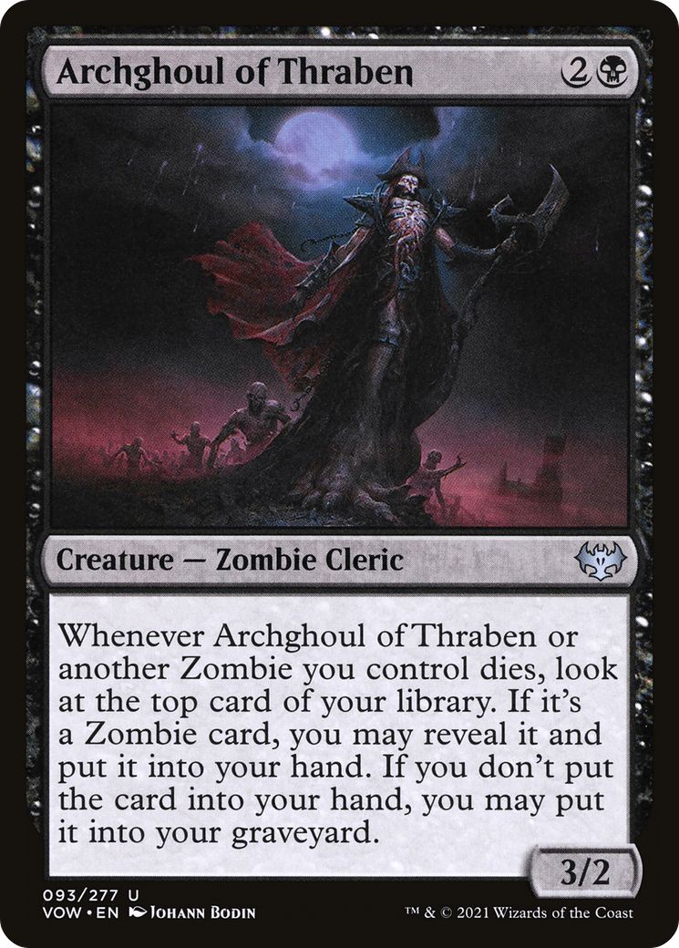 Archghoul of Thraben (VOW-093) - Innistrad: Crimson Vow Foil