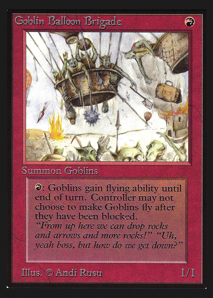 Goblin Balloon Brigade (IED-154) - Intl. Collectors' Edition