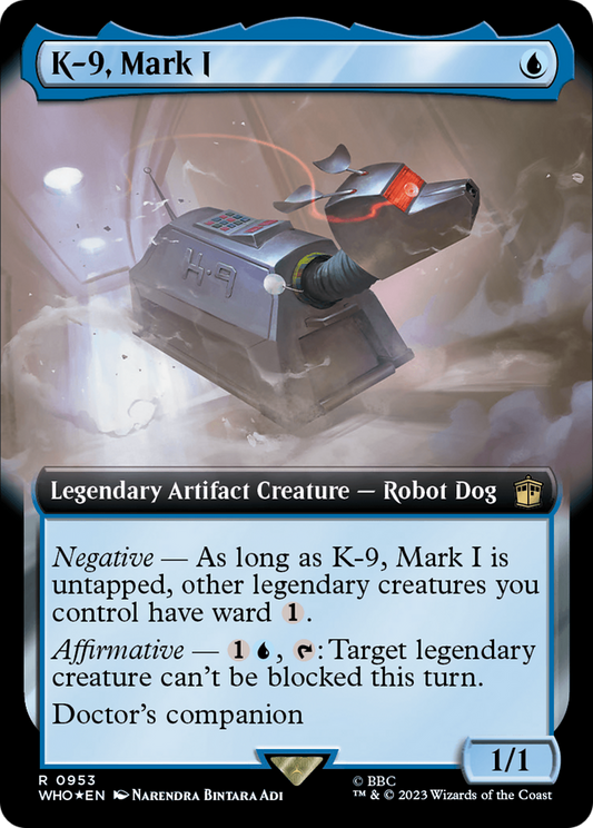 K-9, Mark I (WHO-953) - Doctor Who: (Extended Art) Foil