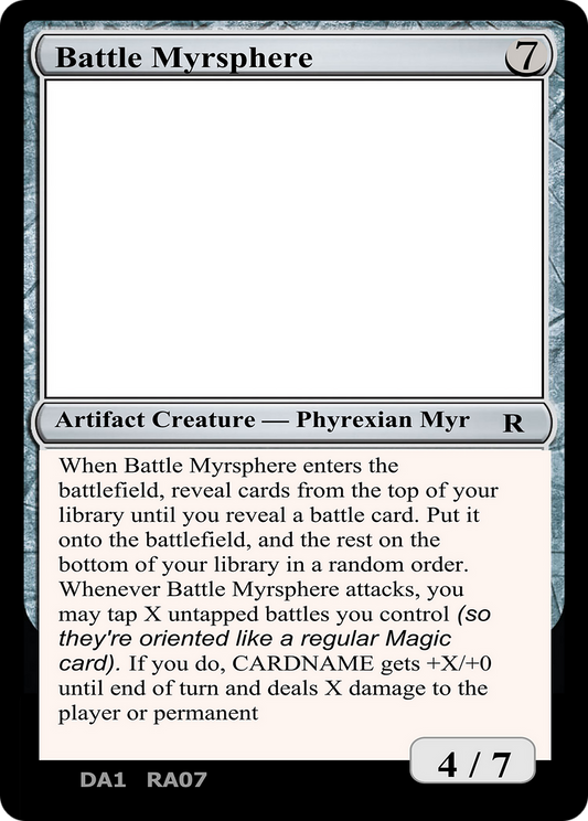 Battle Myrsphere (UNK-RA07A) - Unknown Event