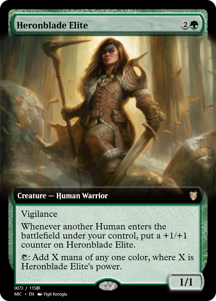 Heronblade Elite (PRM-94026) - Magic Online Promos Foil