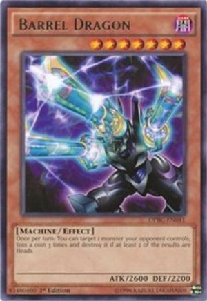 Barrel Dragon (DPBC-EN041) - Duelist Pack: Battle City 1st Edition