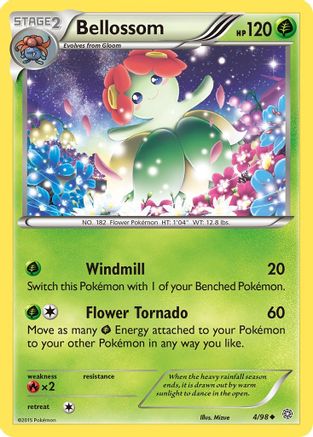 Bellossom 004/98  XY  Ancient Origins - Uncommon