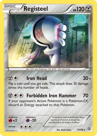 Registeel 051/98  XY  Ancient Origins - Rare
