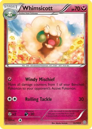 Whimsicott 056/98  XY  Ancient Origins - Uncommon