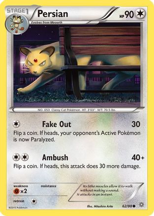 Persian 062/98  XY  Ancient Origins - Common