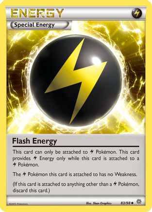 Flash Energy 083/98  XY  Ancient Origins - Uncommon