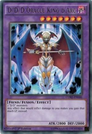 D/D/D Oracle King d'Arc (CORE-EN046) - Clash of Rebellions 1st Edition